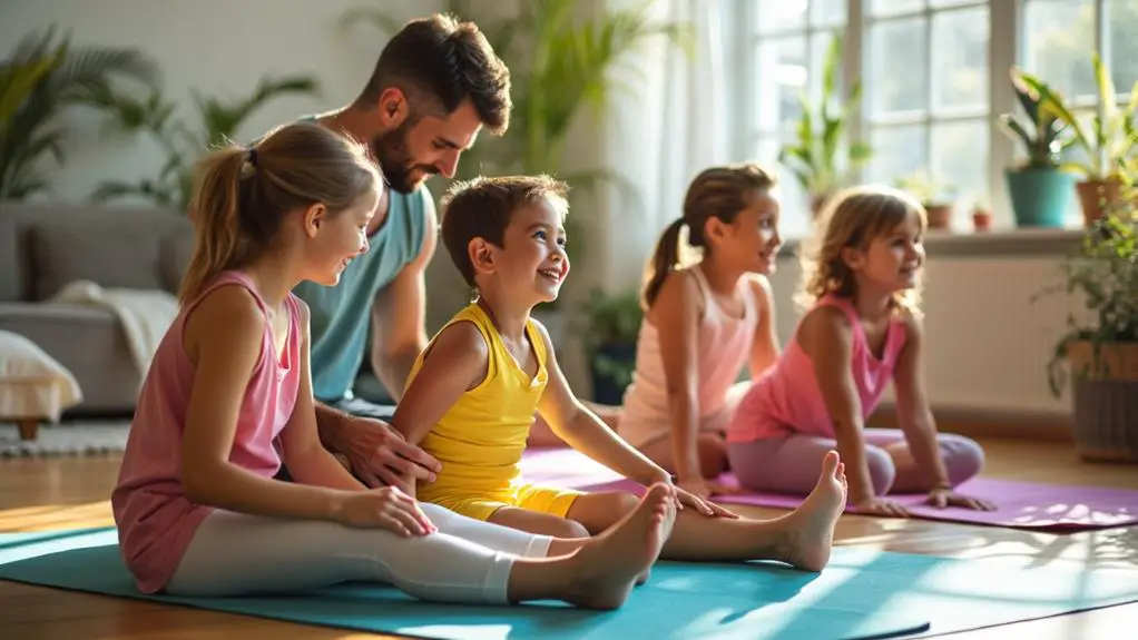bonding through yoga practice