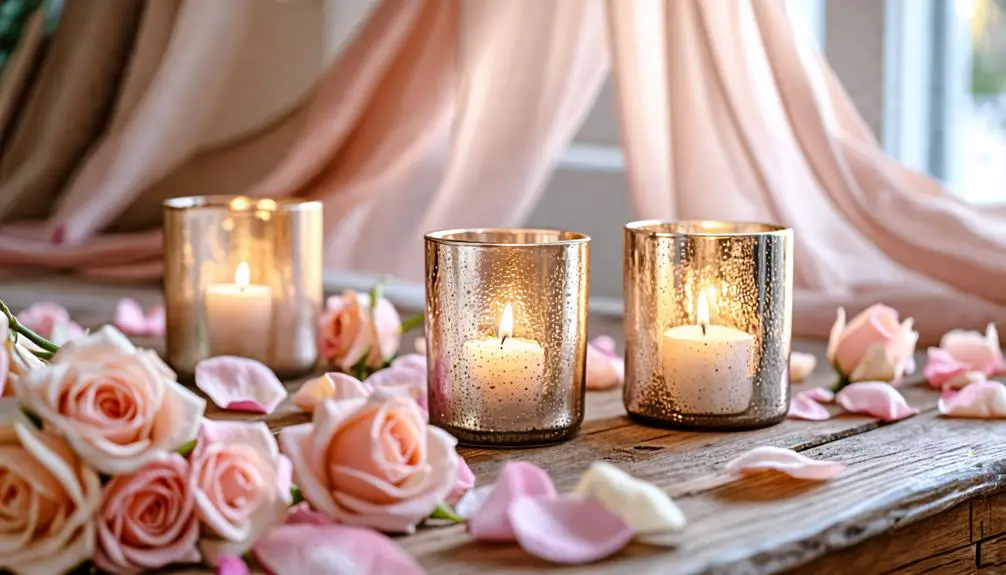 candlelit ambiance for relaxation