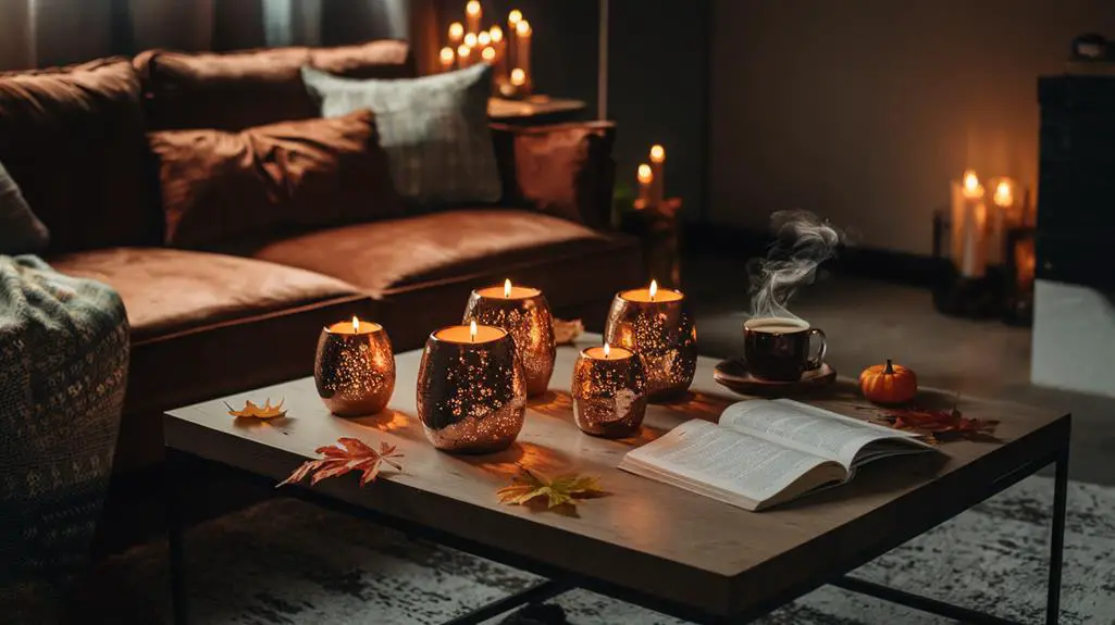 candlelit ambient lighting experience