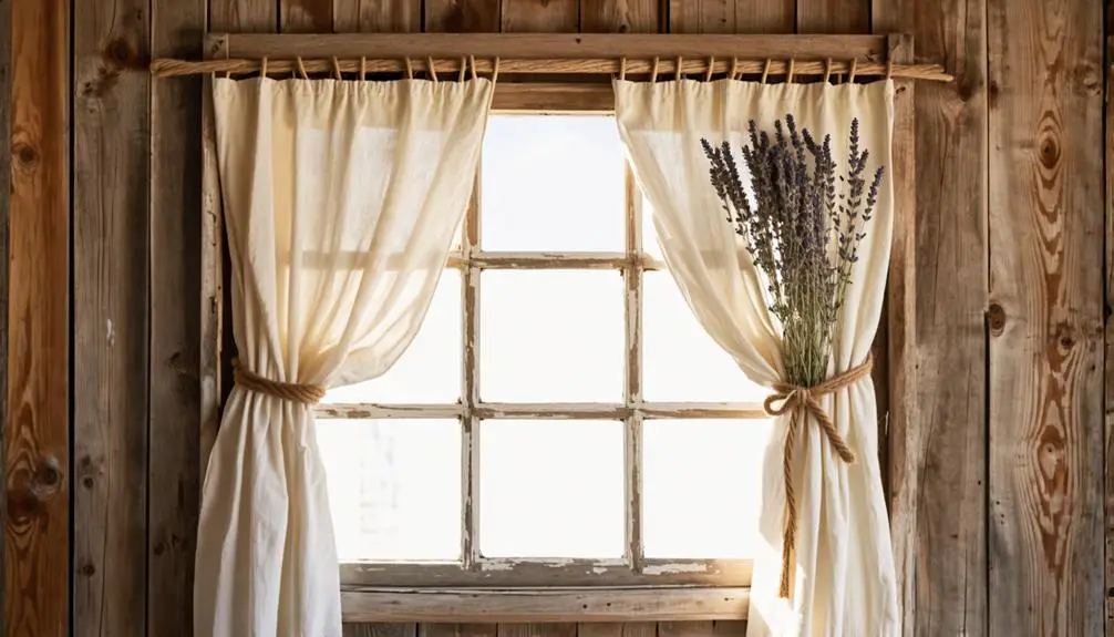charming farmhouse curtain styles