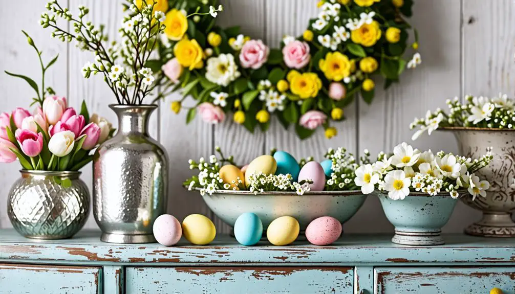 charming retro easter decorations