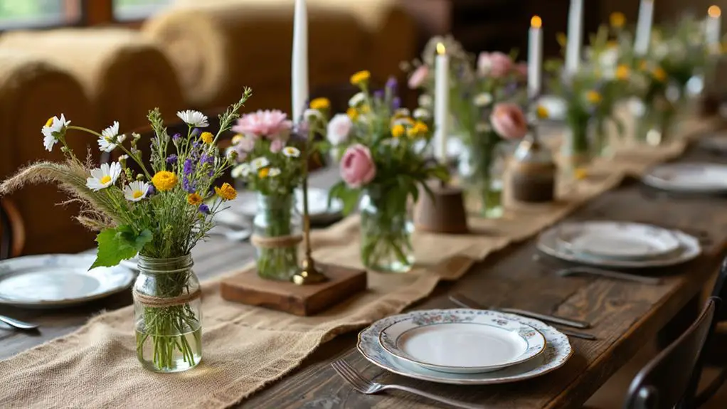 charming rustic dining decor