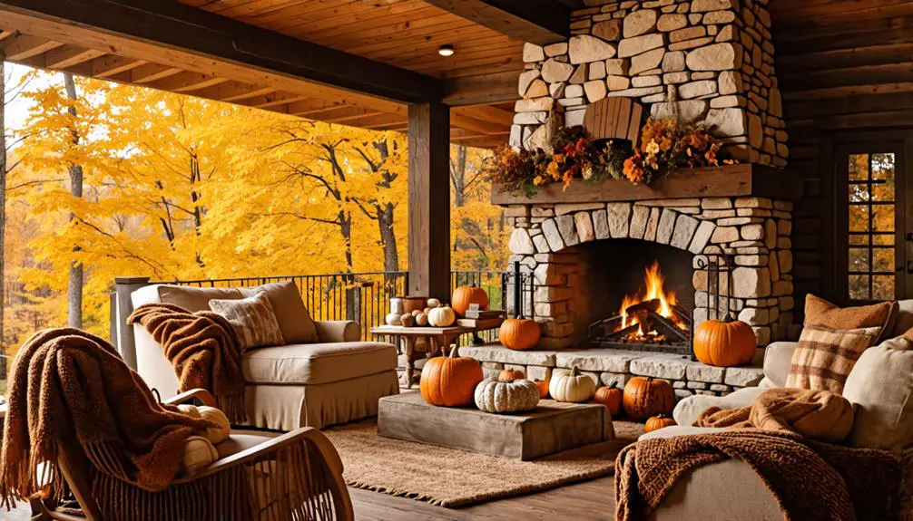 charming rustic living room