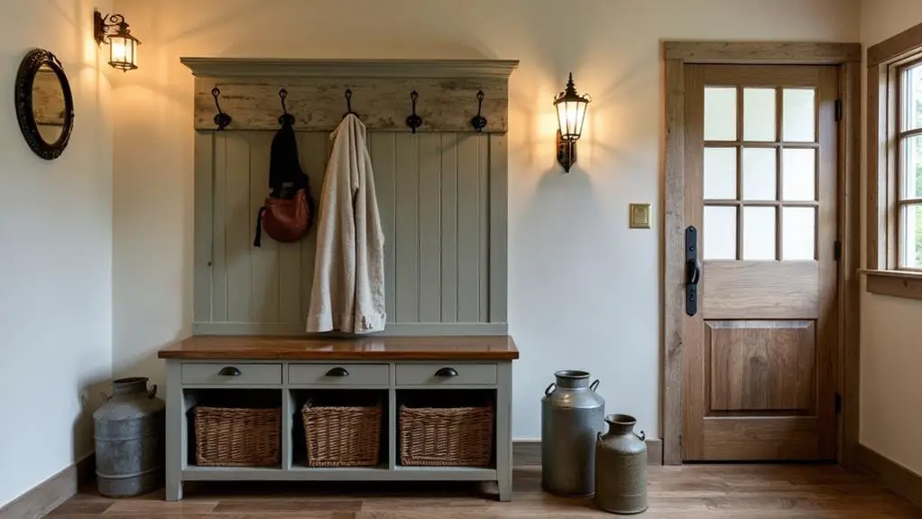 charming rustic storage ideas