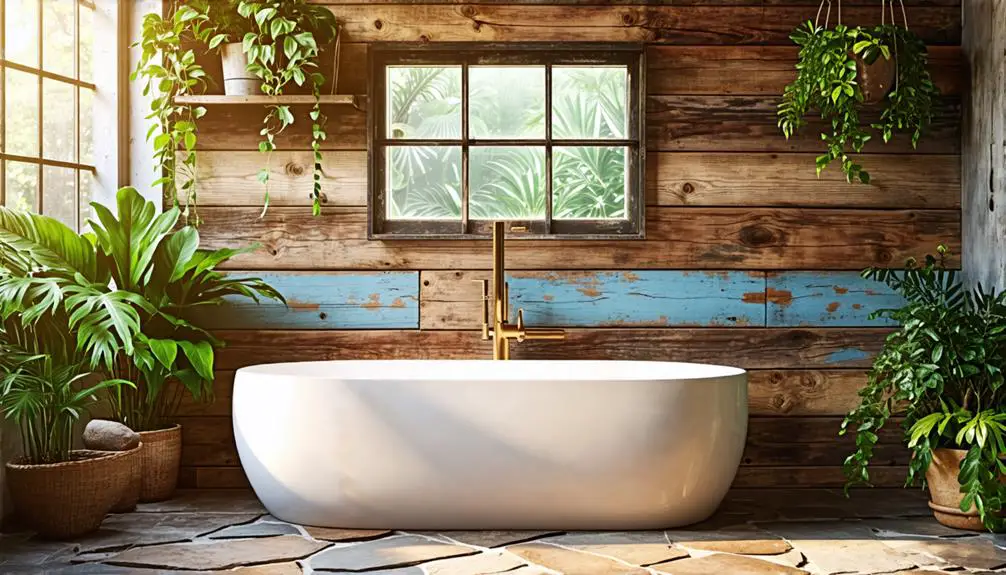 charming rustic wall designs