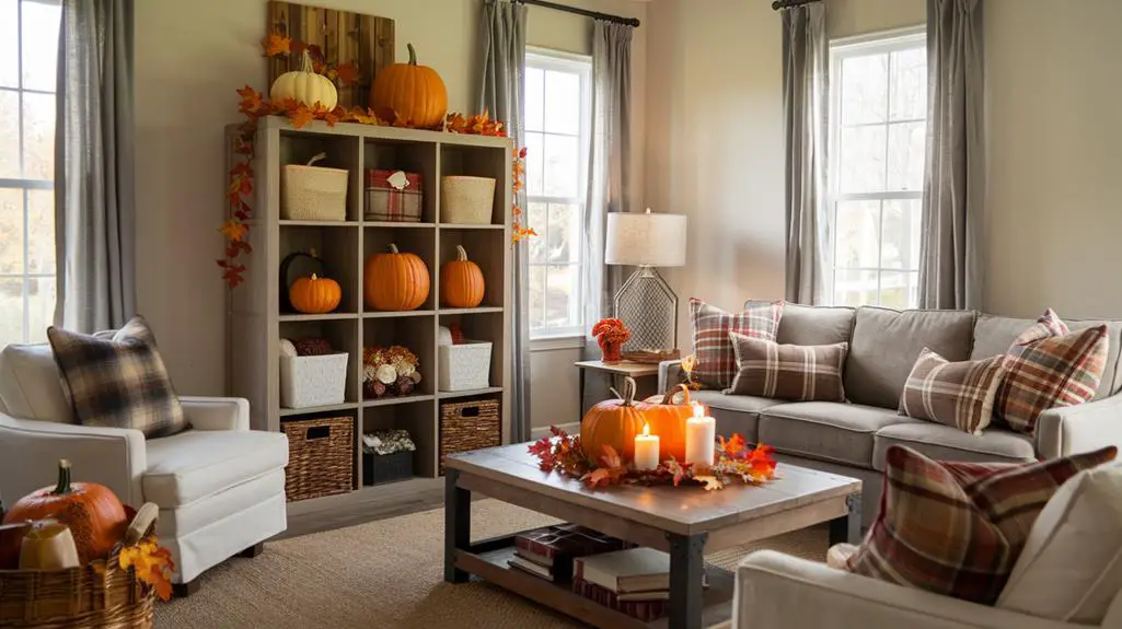 chic autumn organization ideas