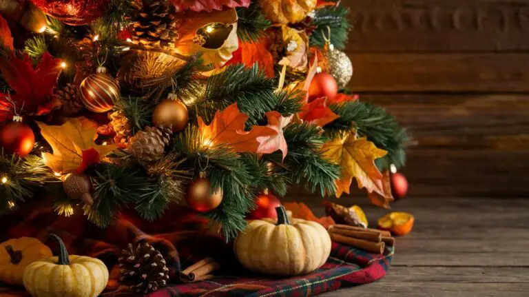 christmas tree fall transition