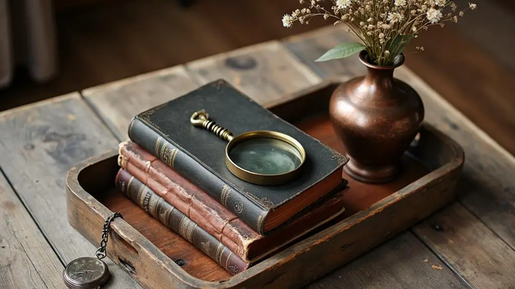 classic literature and decor