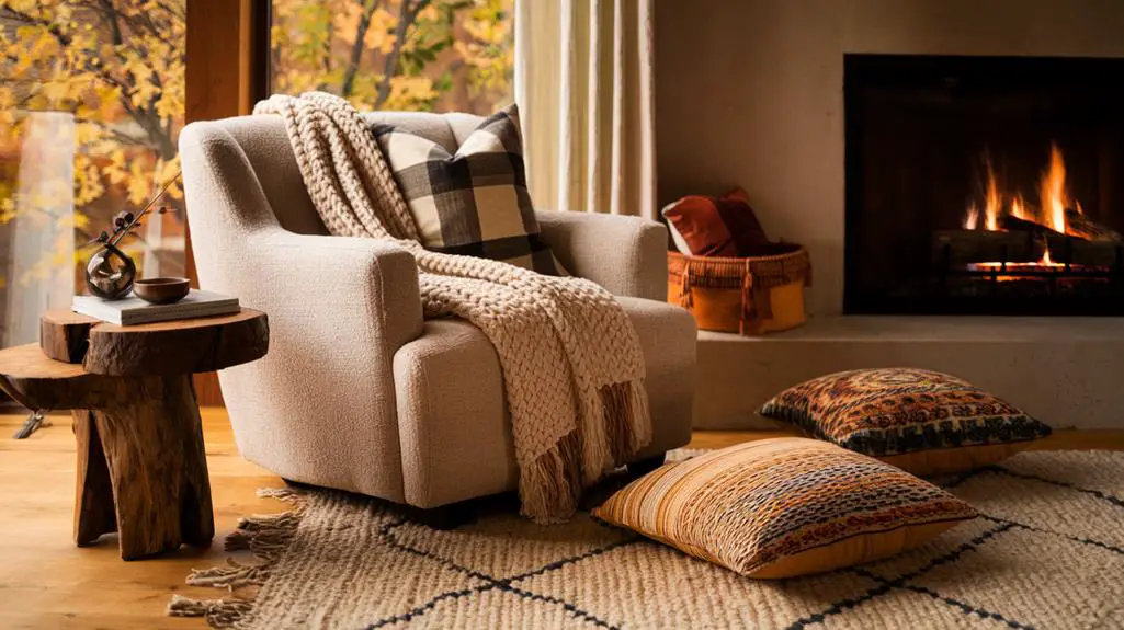 comfortable cozy seating