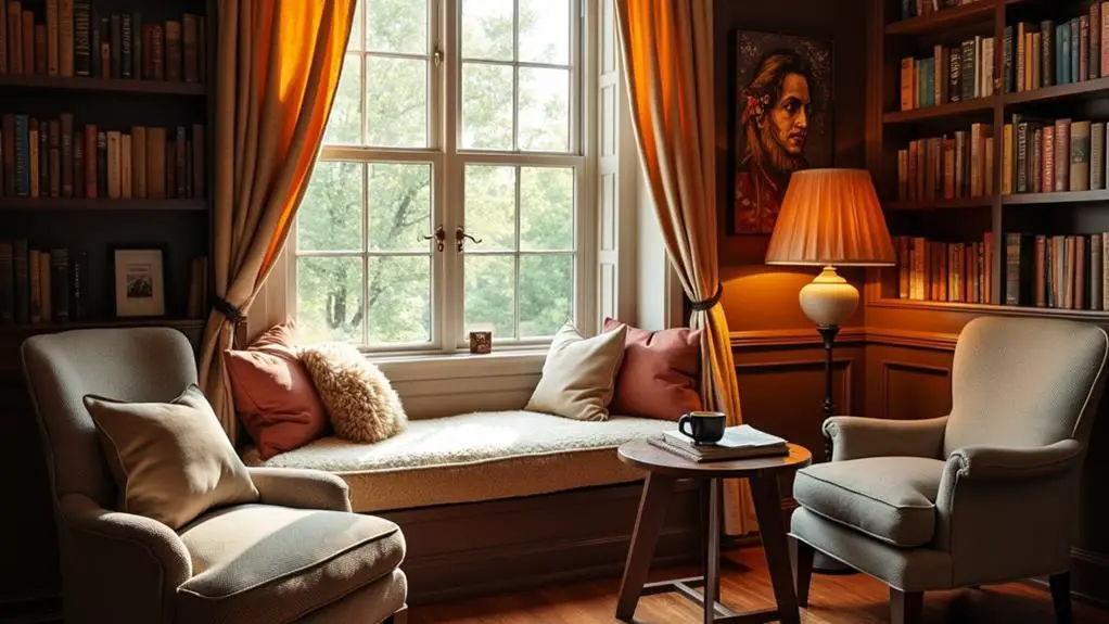 comfortable literary retreats