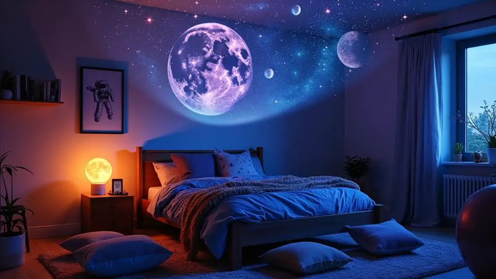 cosmic themed decor and accessories