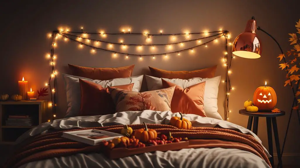 cozy autumn ambiance lighting