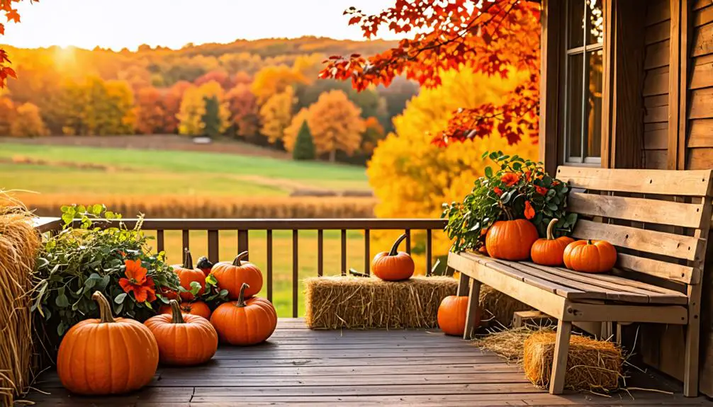 cozy autumn farmhouse decor