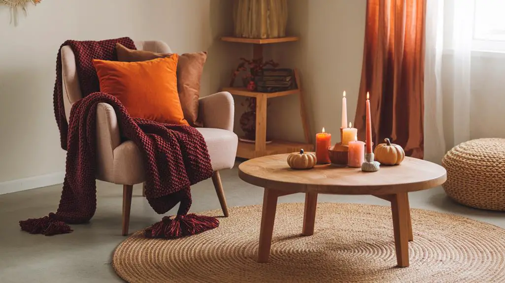 cozy fabric touches