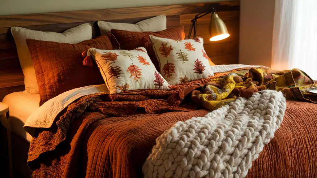 cozy fall bedding collection