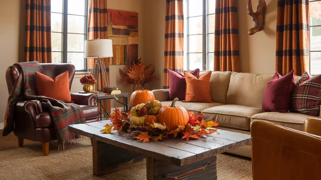 cozy fall decor update