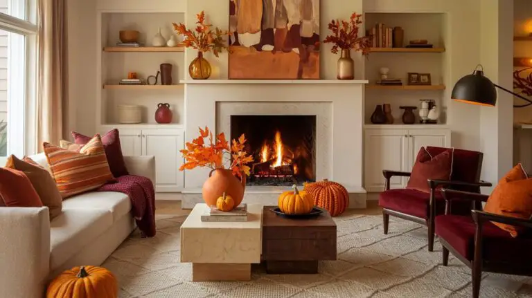 cozy fall living room