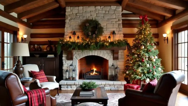 cozy farmhouse christmas decor