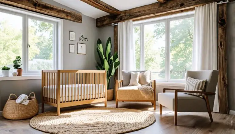 cozy farmhouse nursery decor