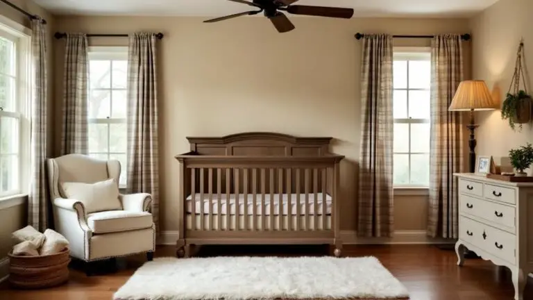 cozy farmhouse nursery inspiration