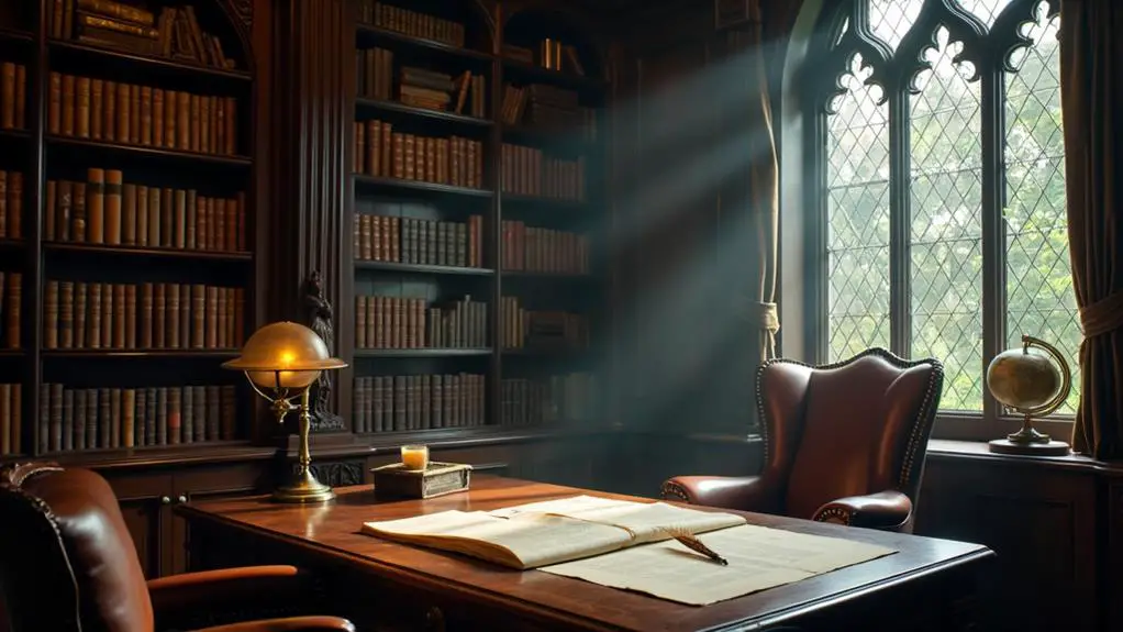 creating a cozy library
