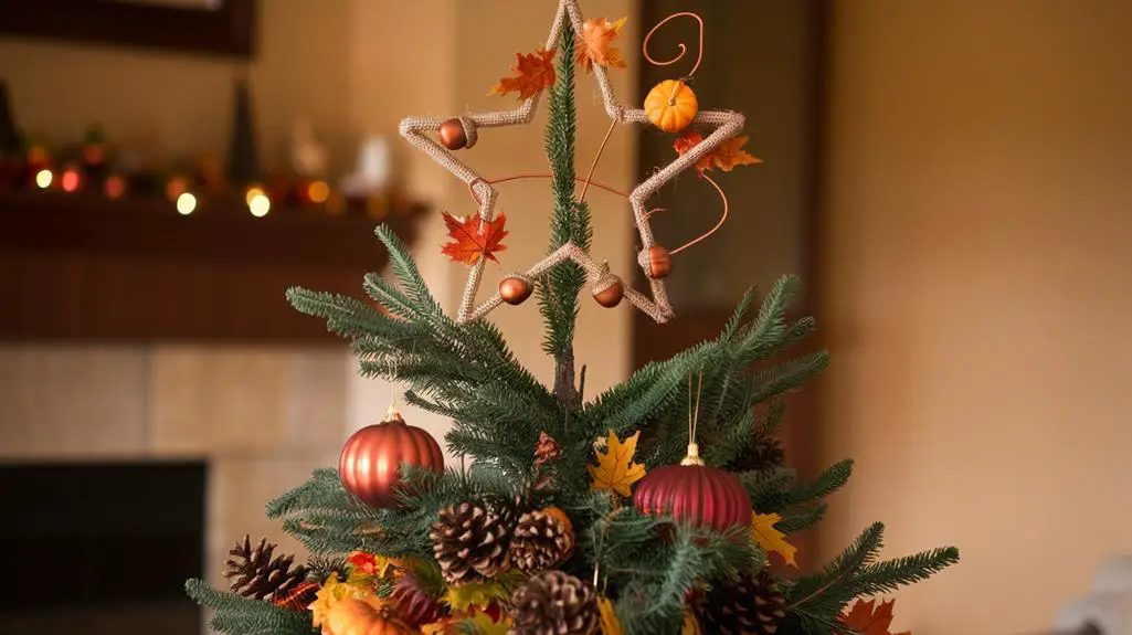 creative autumn tree toppers
