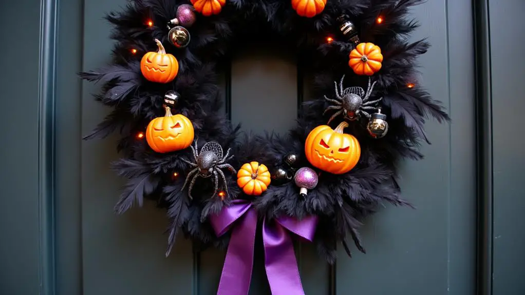 creative halloween wreath ideas