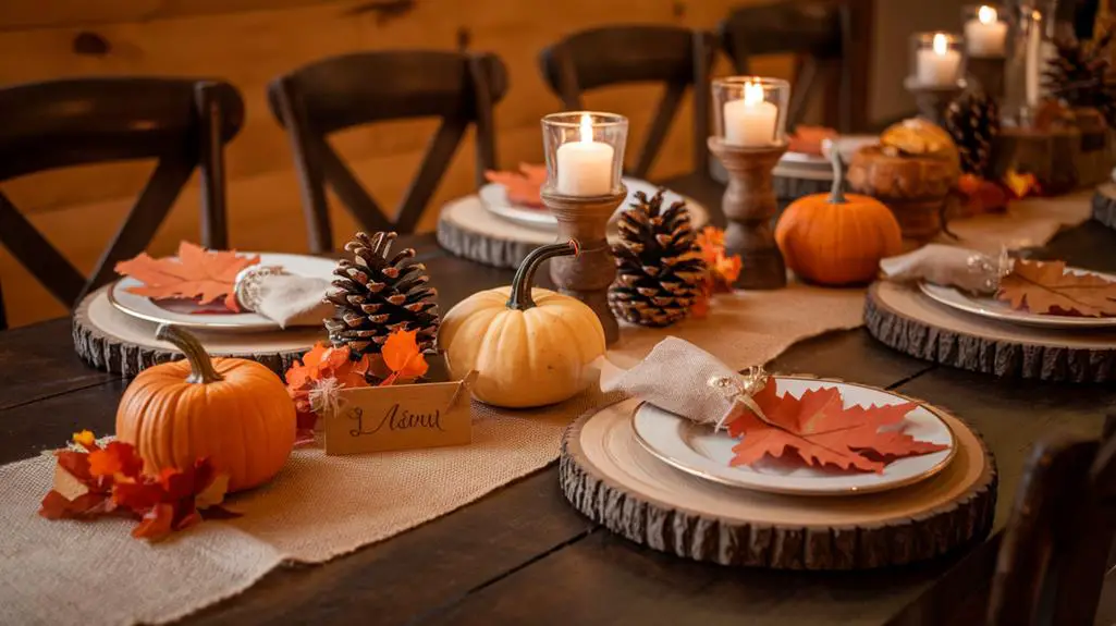 creative holiday table decor