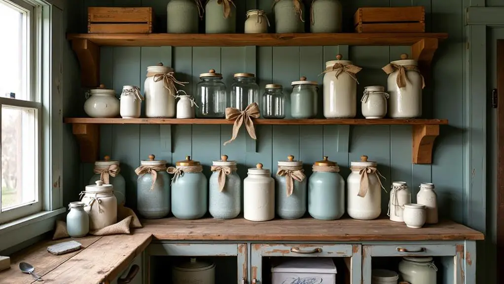 creative rustic container upcycling