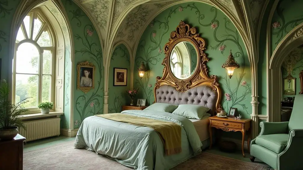 curved wall decorative features
