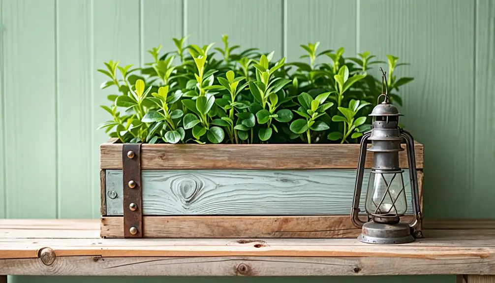 custom farmhouse planter design