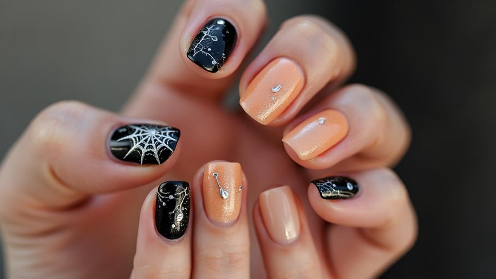discreetly spooky holiday motifs
