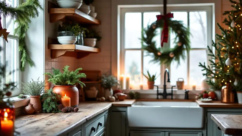 earthy tones and textures