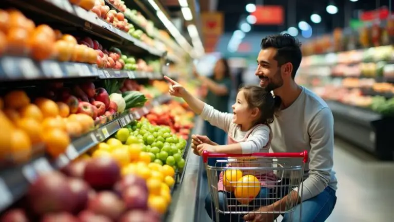 educational grocery shopping activity