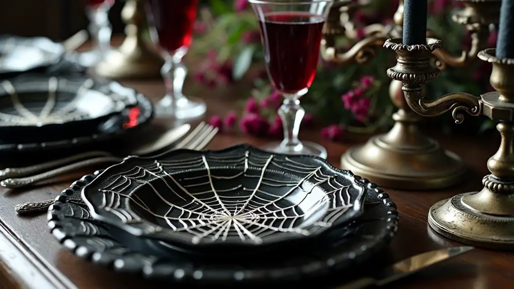 eerie tableware collection display