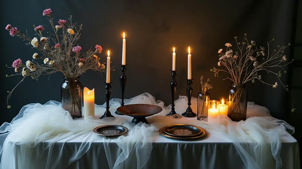 eerie themed event decorations