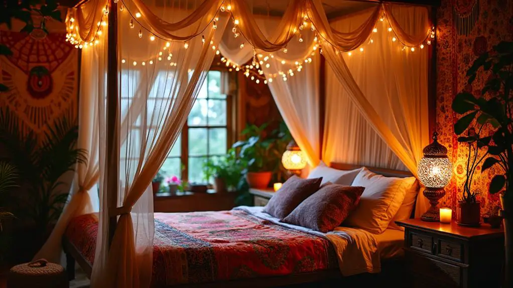 enchanting illumination and drapery