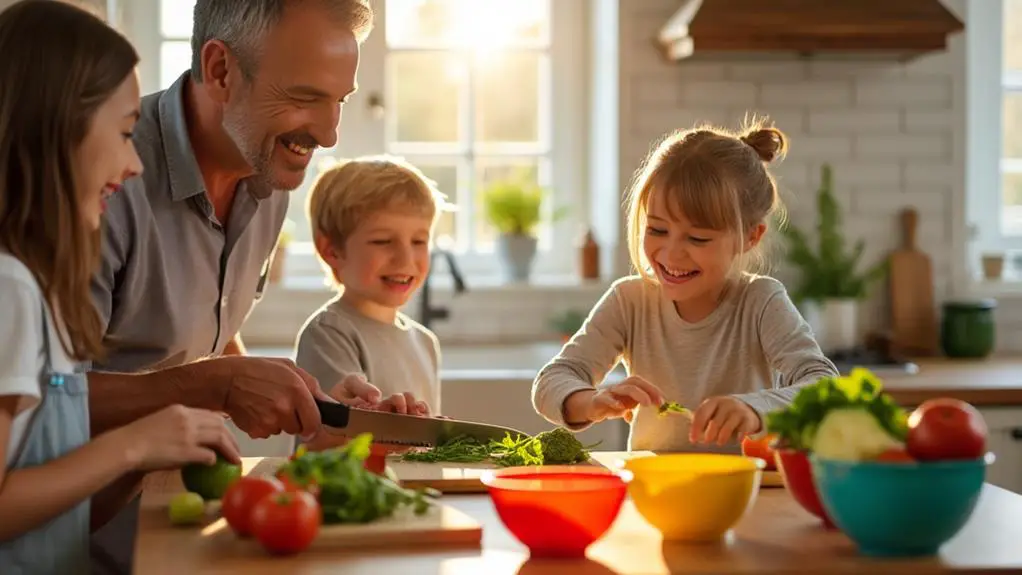 engaging children in cooking