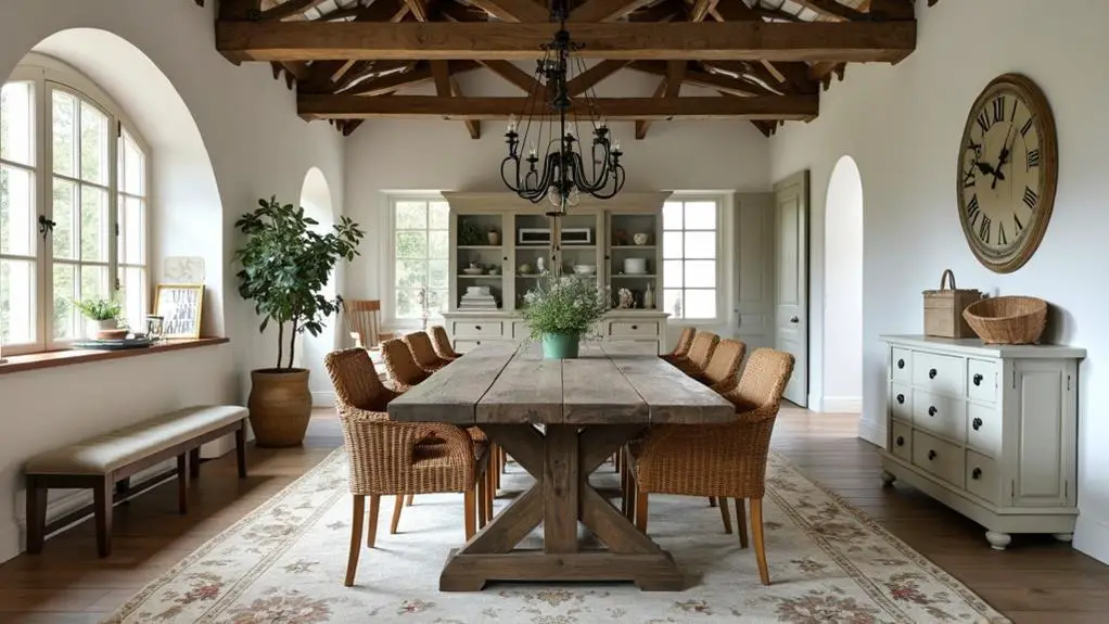 enhancing farmhouse style aesthetics