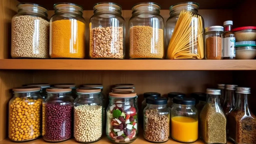 essential kitchen food supplies
