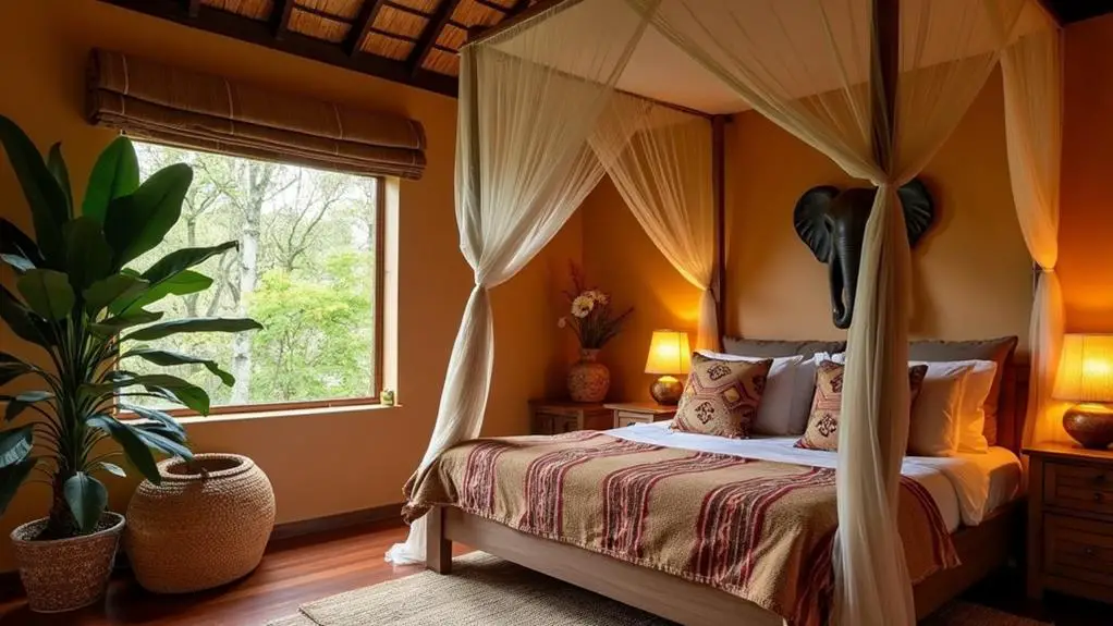 ethnic african design accents