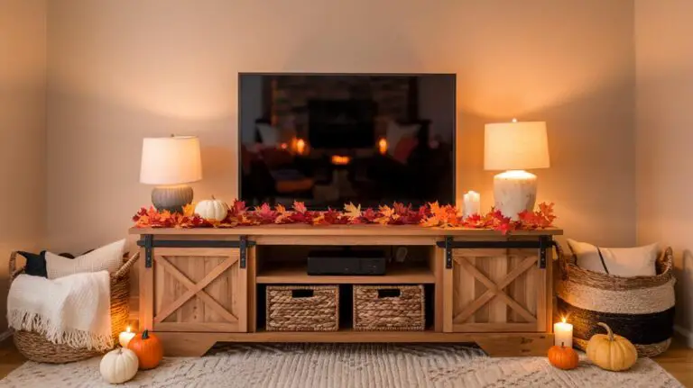 fall decor for electronics
