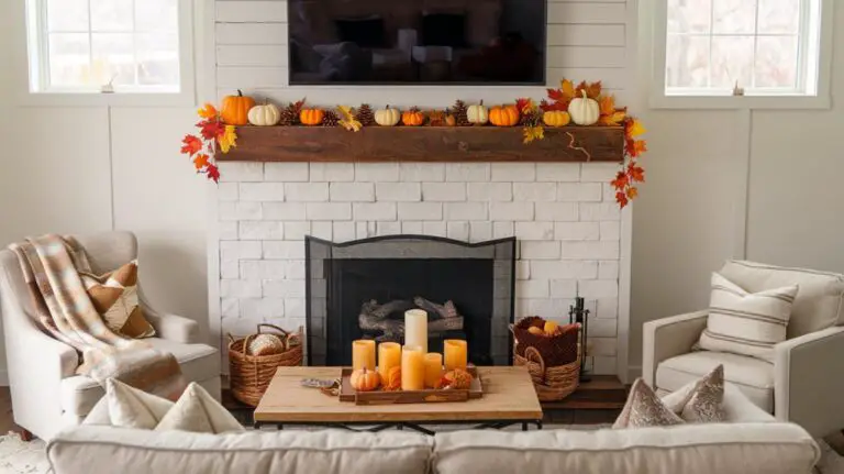 fall tv decor ideas