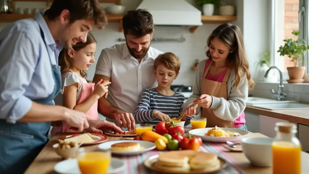 family breakfasts made possible