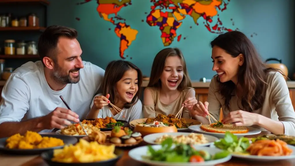 family culinary adventure together