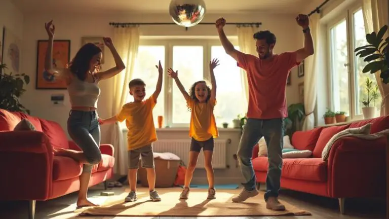 family dance parties benefits