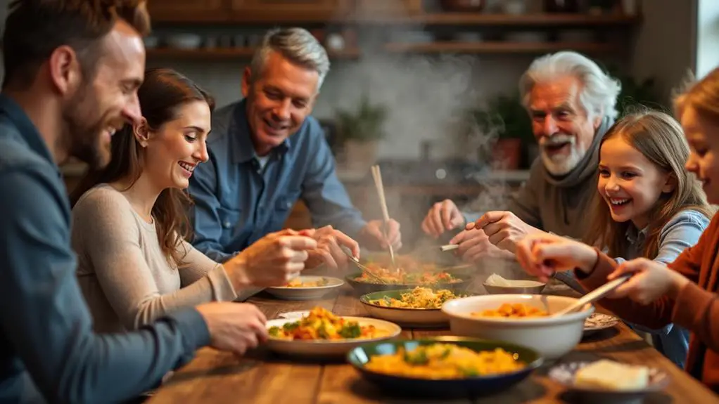 family meals enhance togetherness benefits