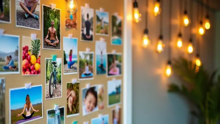 family wellness vision board