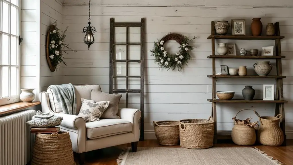 farmhouse living room decor