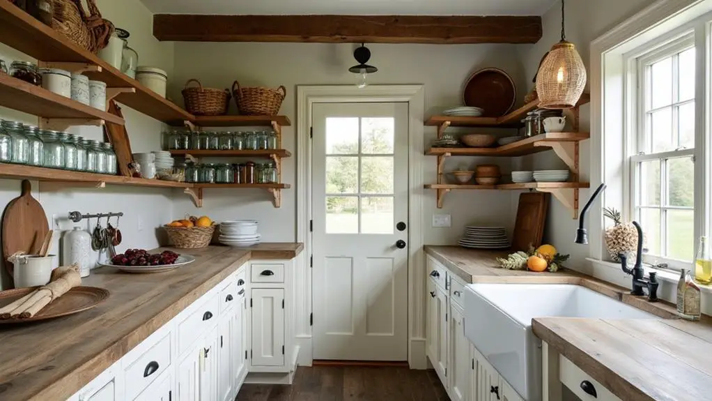 farmhouse pantry layout design